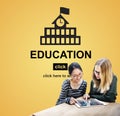 Education Learning School Knowledge Elementary Highschool Concep Royalty Free Stock Photo