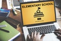 Education Learning School Knowledge Elementary Highschool Concept Royalty Free Stock Photo