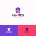 Education Online logo design, student logo design, logo design, vector logo design, modern logo design, minimal logo design, brand