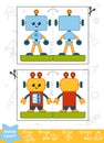 Education Paper Crafts for children, Robots