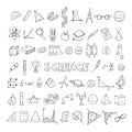 Education Sketch Icons Collection