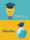 Education supplies concept isolated icon Royalty Free Stock Photo