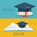 Education supplies concept isolated icon Royalty Free Stock Photo
