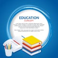 Education - University concept with modern design