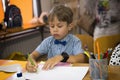 ODESSA, UKRAINE : Ukrainian children start studying at school.