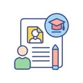 Educational IEP Icon Royalty Free Stock Photo