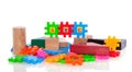 Educational puzzle toys Royalty Free Stock Photo
