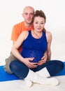 The educational training before birth to firstborn Royalty Free Stock Photo