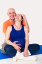 The educational training before birth to firstborn Royalty Free Stock Photo