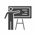 Educator icon vector image.