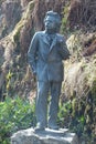 Edvard Grieg`s statue
