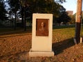 Edward A. Filene plaque, Boston Common, Boston, MA, USA