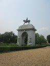 Edward vii Rex imperator statue Royalty Free Stock Photo