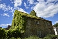 Ivy Covered Cottage in Garden at Beautiful Country House near Leeds West Yorkshire that is not National Trust Royalty Free Stock Photo