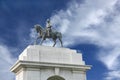 Edwards VII Rex imperator statue, India