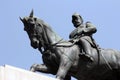 Edwards VII Rex imperator statue, Victoria Memorial, Kolkata Royalty Free Stock Photo