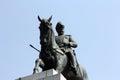 Edwards VII Rex imperator statue, Victoria Memorial, Kolkata Royalty Free Stock Photo