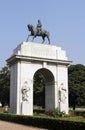 Edwards VII Rex, Victoria Memorial, Kolkata Royalty Free Stock Photo