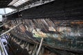 Edwin Fox Sailing Ship Hull in Dry Dock, Picton NZ