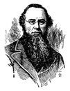 Edwin M. Stanton, vintage illustration