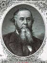 Edwin Stanton a portrait from American money