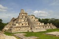 Mayan pyramids in Edzna campeche mexico III Royalty Free Stock Photo