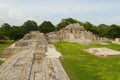 Mayan pyramids in Edzna campeche mexico V Royalty Free Stock Photo