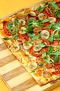 EDZR - Cheese, banana and arugula Pizza