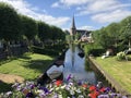 The Ee gracht in IJlst The Netherlands