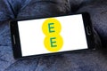 Ee mobile operator logo Royalty Free Stock Photo