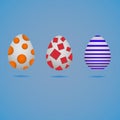 Eeaster eggs Royalty Free Stock Photo