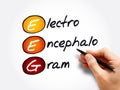 EEG - electroencephalogram acronym
