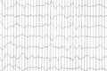 EEG electrophysiological monitoring method. EEG wave in human br Royalty Free Stock Photo