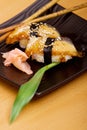 Eel sushi Royalty Free Stock Photo