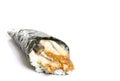 Eel sushi temaki isiolated on white Royalty Free Stock Photo