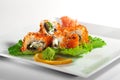 Eel and Tobiko Roll