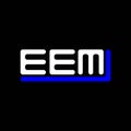 EEM letter logo creative design with vector graphic, EEM Royalty Free Stock Photo