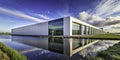 Eemshaven Google Datacenter Minimalist Architecture Sustainable Infrastructure and Innovation in Data Storage