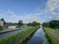 The Eendragtspolder polder area in Zuidplas Zevenhuizen in the Netherlands