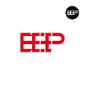 EEP Logo Letter Monogram Design Royalty Free Stock Photo