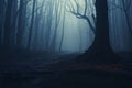 Eerie Forest Escape A mysterious forest shrouded