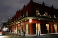 Eerie New Orleans at night Royalty Free Stock Photo