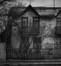 Eerie Resonance: The Monochrome Mansion