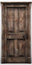 Eerily Realistic 3d Render Of Victorian Gothic Teak Door Royalty Free Stock Photo