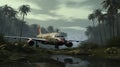 Eerily Realistic Airplane In The Jungle With Xbox 360 Graphics