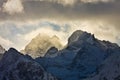 Eeriness mountain landscape Royalty Free Stock Photo