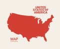 EEUU map representation