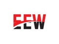 EEW Letter Initial Logo Design Vector Illustration Royalty Free Stock Photo