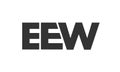 EEW logo design template with strong and modern bold text. Initial based vector logotype featuring simple and minimal typography. Royalty Free Stock Photo
