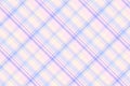 Effect check plaid texture, lined fabric tartan vector. Colour seamless background textile pattern in light and linen colors Royalty Free Stock Photo
